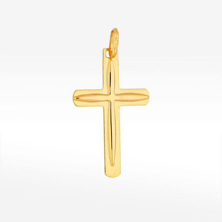 Zawieszka ze złota krzyżyk 