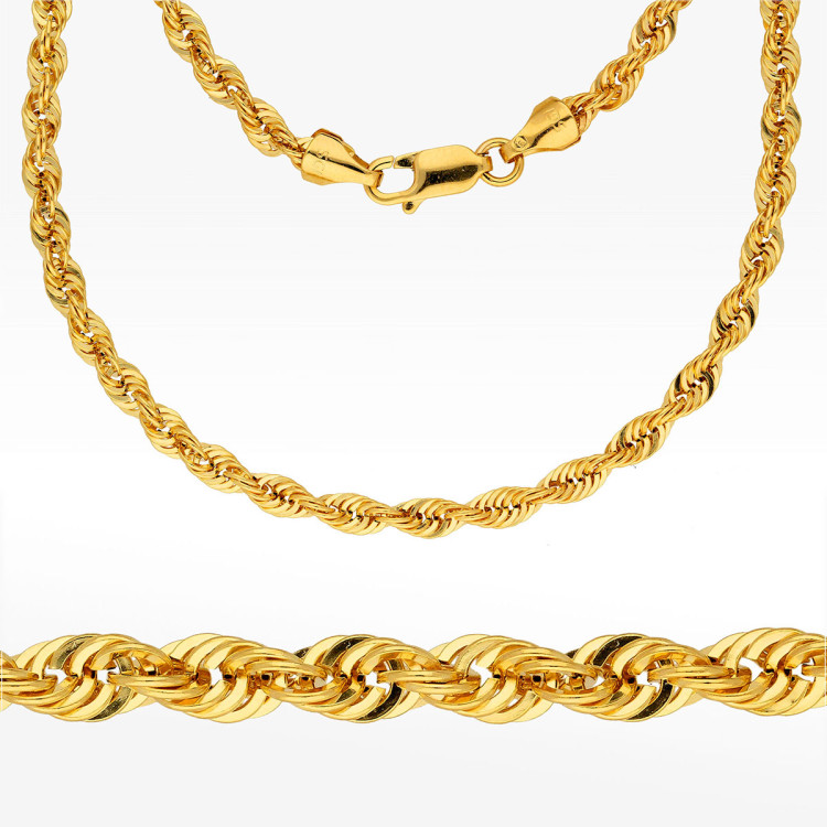 Łańcuszek ze złota kord