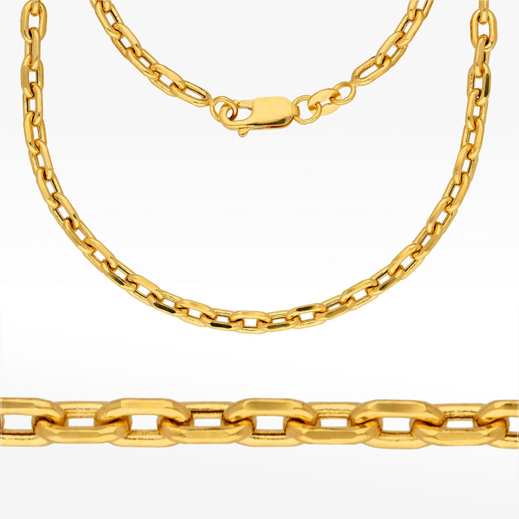 Łańcuszek ze złota ankier