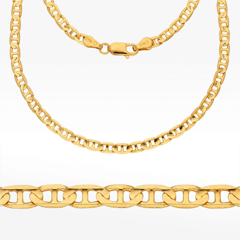 Łańcuszek ze złota gucci pełny