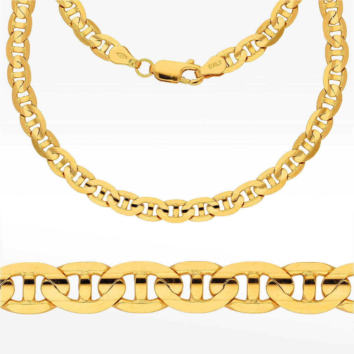 Łańcuszek ze złota gucci pełny