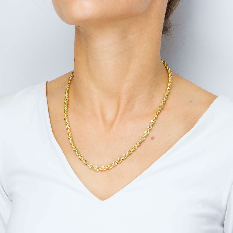 Łańcuszek ze złota kord