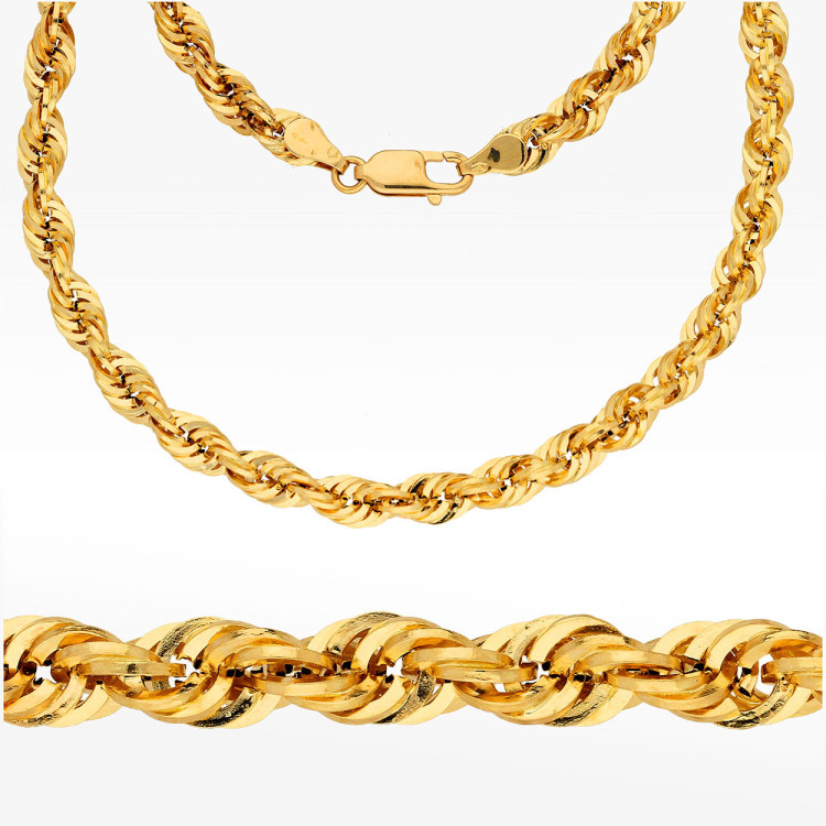 Łańcuszek ze złota kord