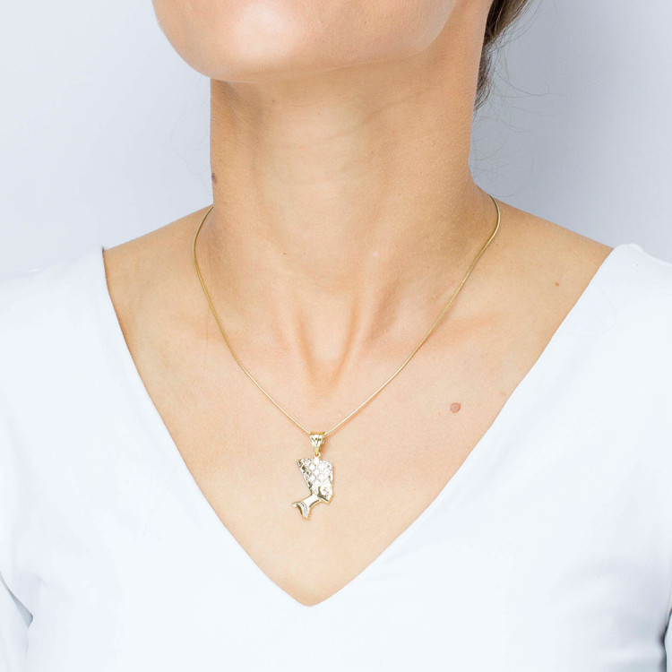 Zawieszka ze złota faraon