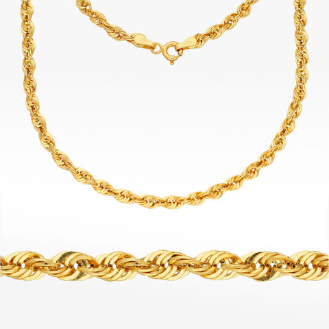 Łańcuszek ze złota kord