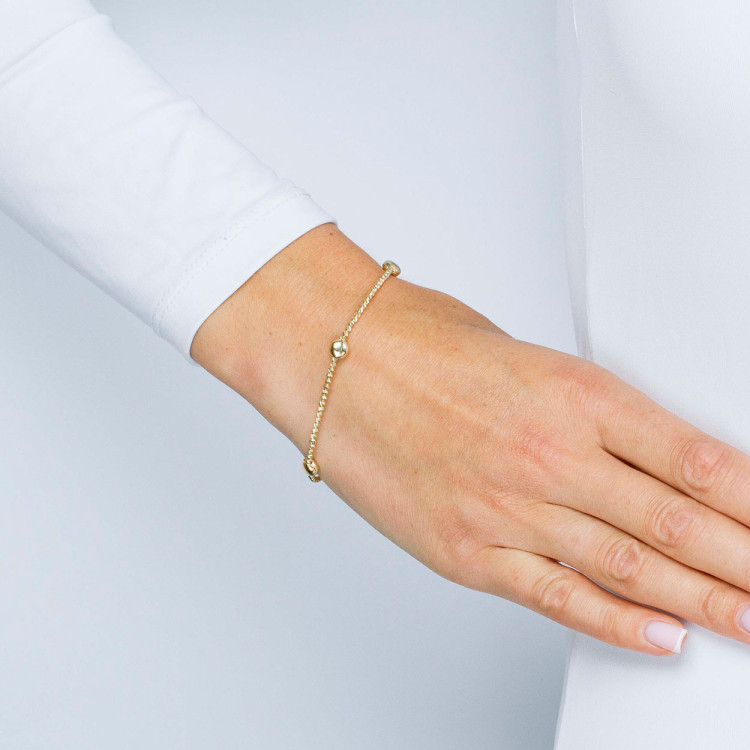 Bransoletka ze złota