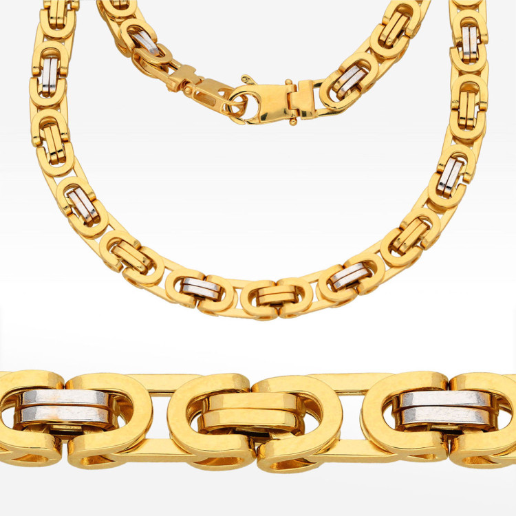 Łańcuszek ze złota królewski