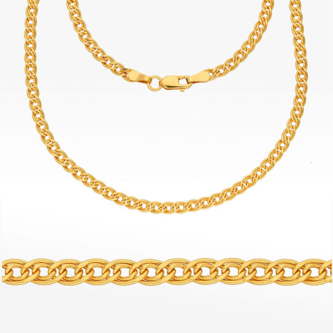 Łańcuszek ze złota mona lisa