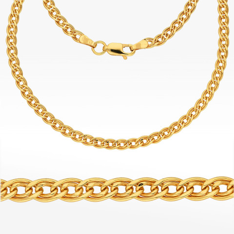 Łańcuszek ze złota mona lisa