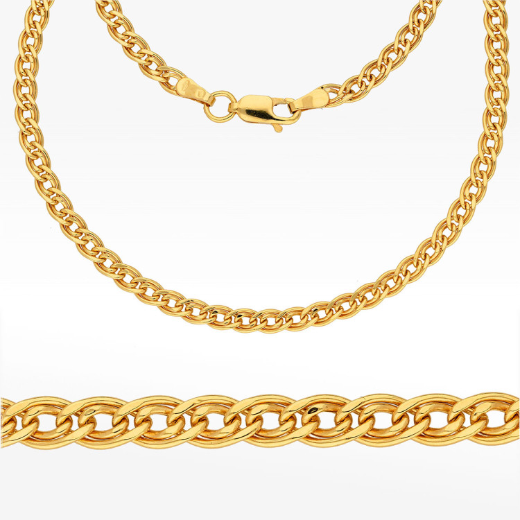 Łańcuszek ze złota mona lisa