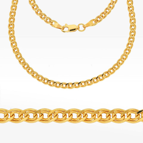 Łańcuszek ze złota mona lisa