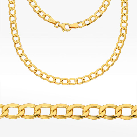 Łańcuszek ze złota pancerka