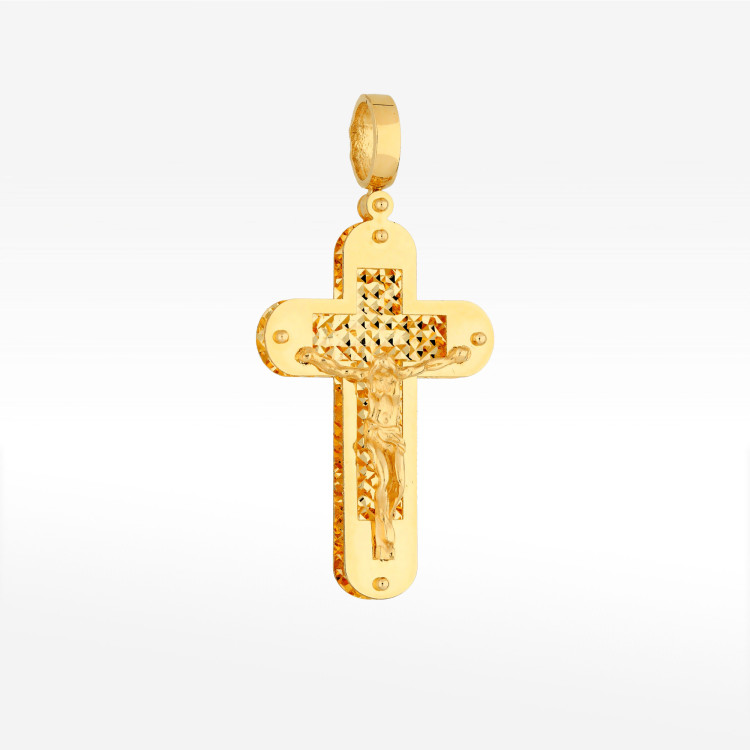 Zawieszka ze złota krzyżyk