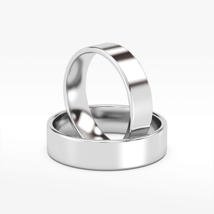 Klasyczne obrączki 5.5mm płaskie