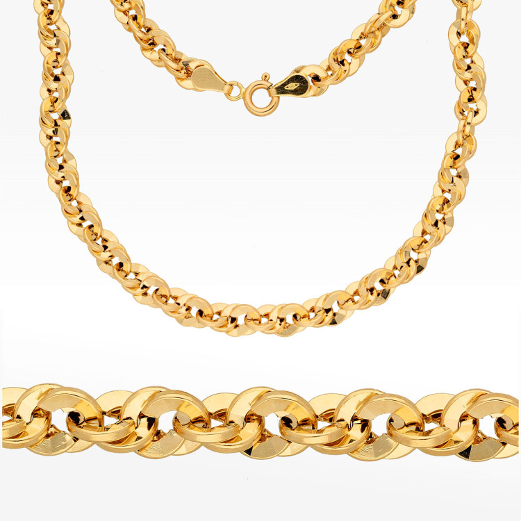 Łańcuszek ze złota kord