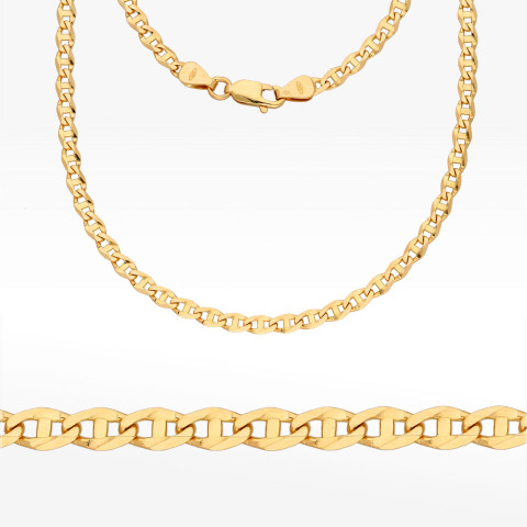 Łańcuszek ze złota gucci pełny