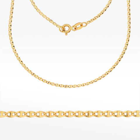 Łańcuszek ze złota gucci pełny