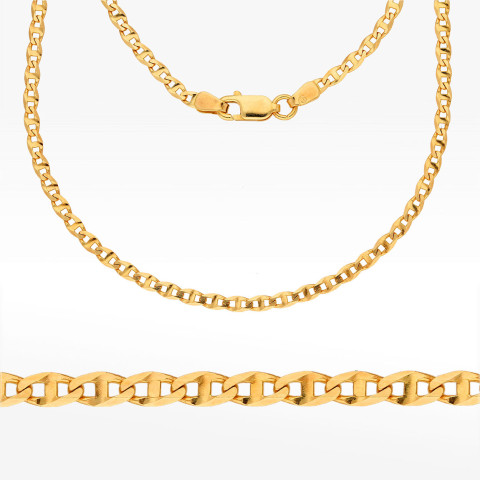 Łańcuszek ze złota gucci pełny