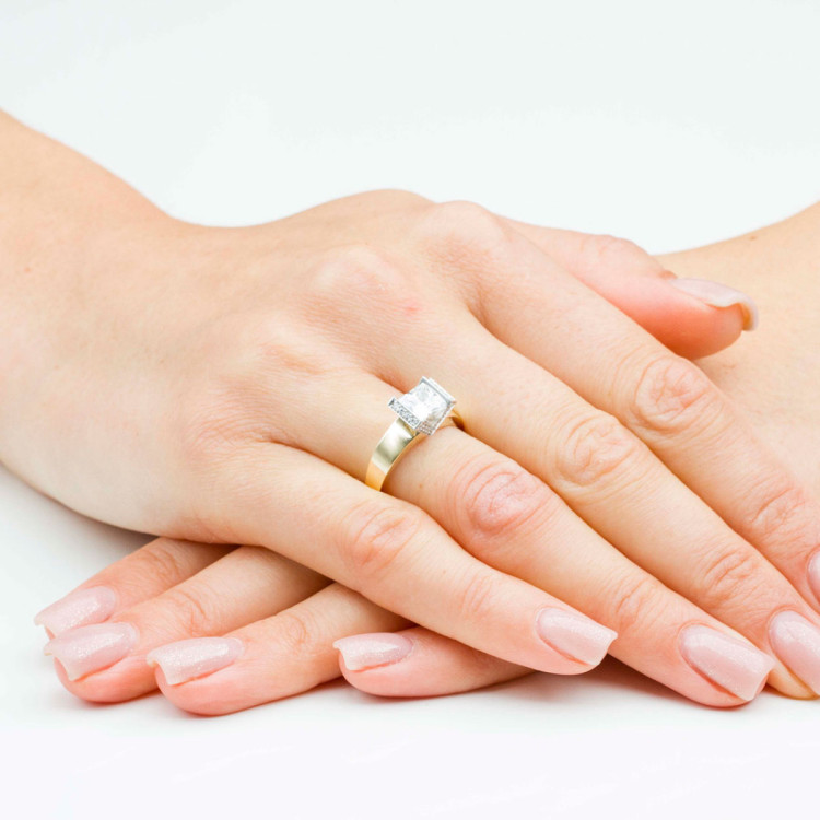 Pierścionek ze złota