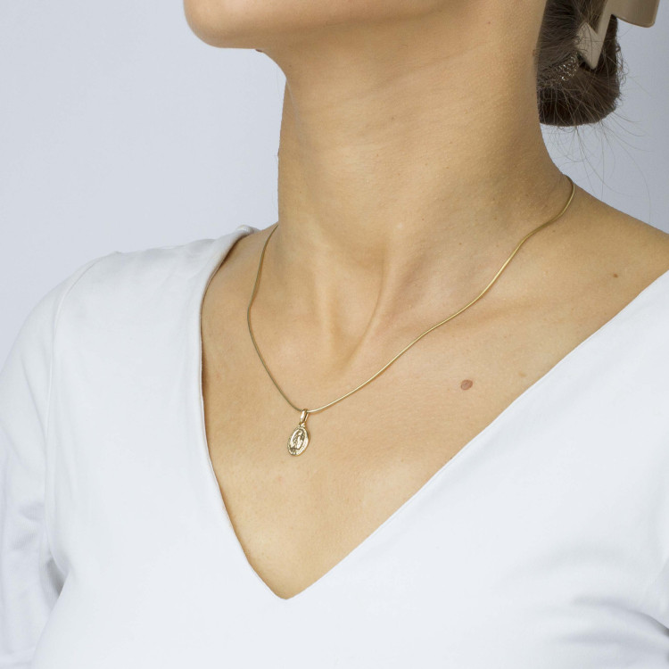 Zawieszka ze złota medalik