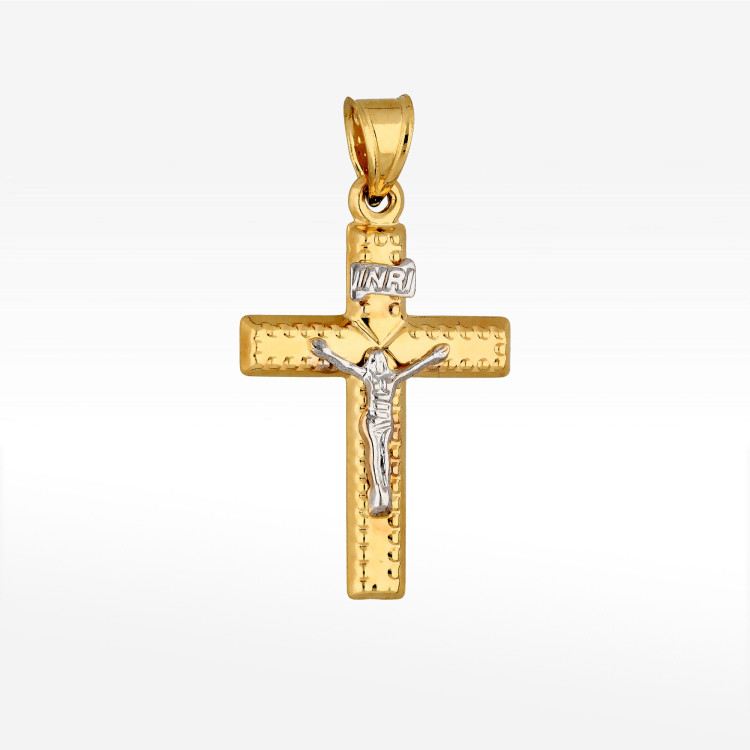 Zawieszka ze złota krzyżyk