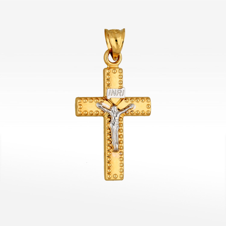 Zawieszka ze złota krzyżyk