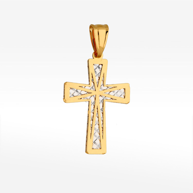 Zawieszka ze złota krzyżyk