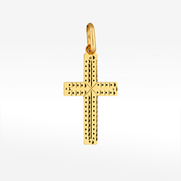 Zawieszka ze złota krzyżyk