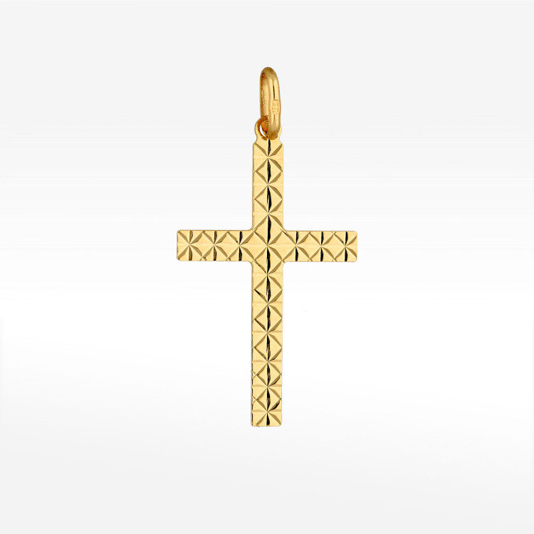 Zawieszka ze złota krzyżyk