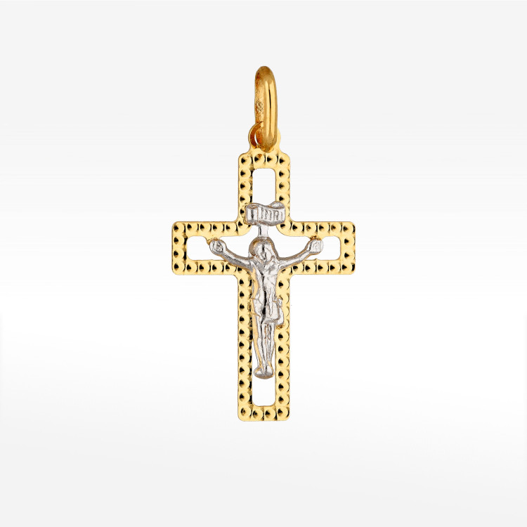 Zawieszka ze złota krzyżyk
