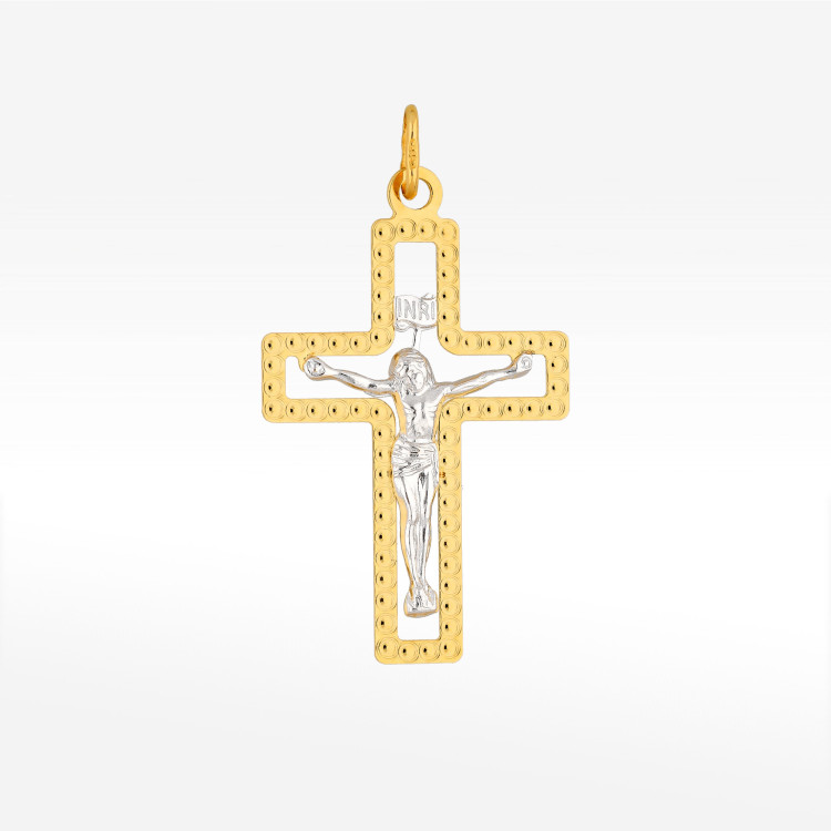 Zawieszka ze złota krzyżyk