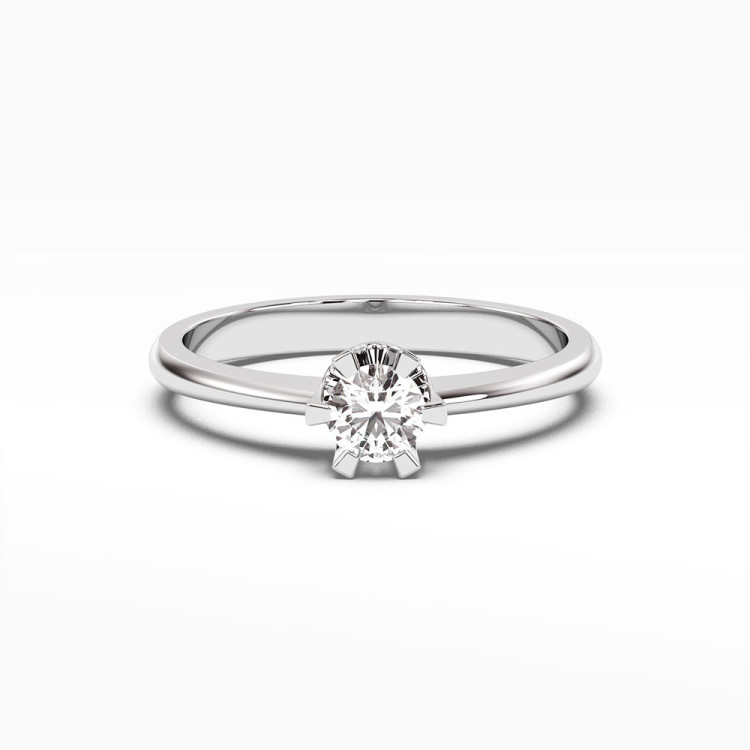 Pierścionek zaręczynowy z diamentem laboratoryjnym 0.40ct