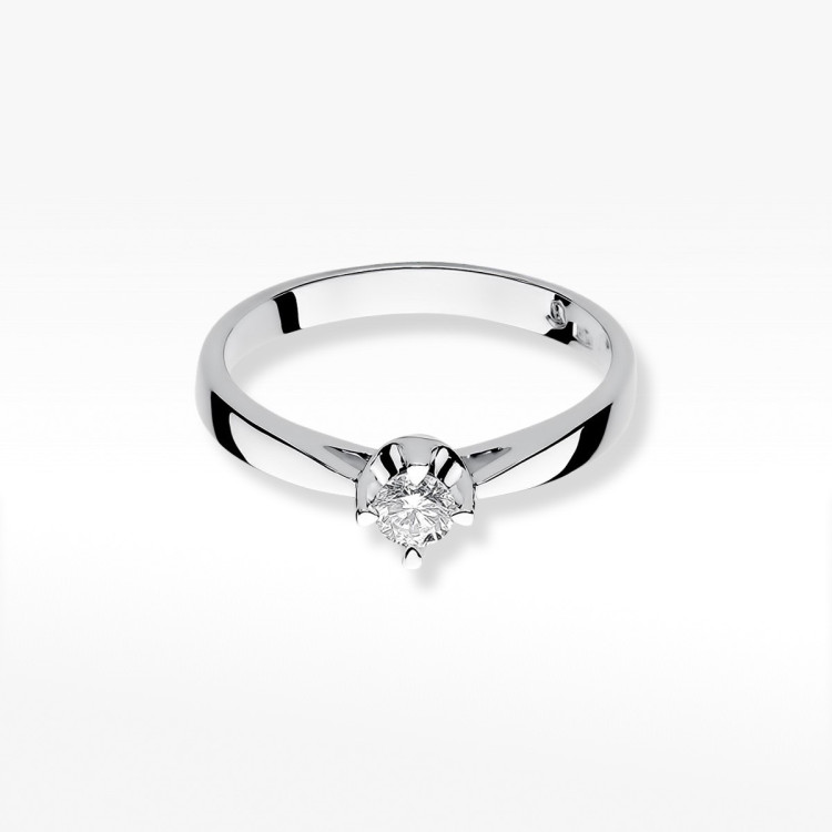 Pierścionek zaręczynowy z diamentem laboratoryjnym 0.20ct