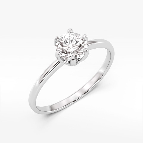 Pierścionek zaręczynowy z diamentem laboratoryjnym 1.00ct
