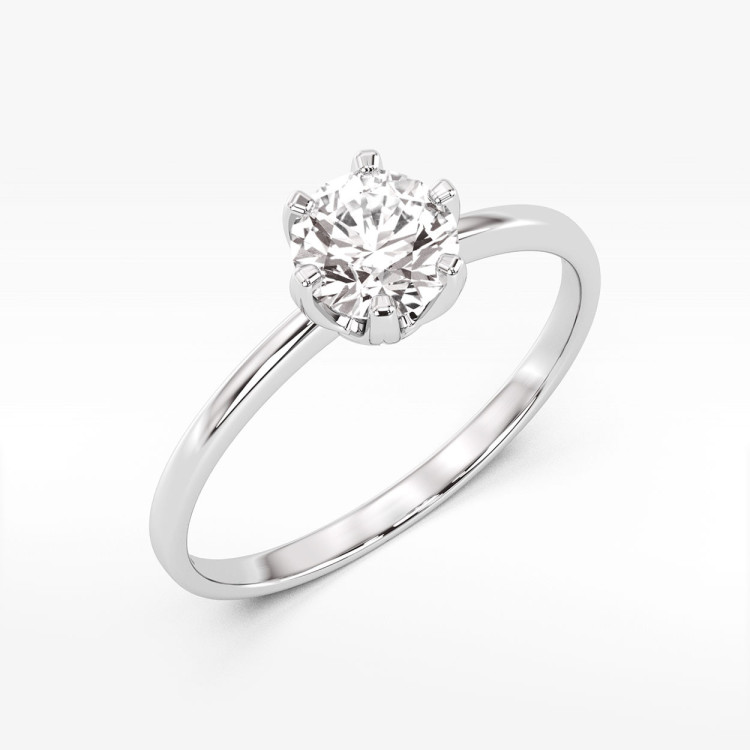 Pierścionek zaręczynowy z diamentem laboratoryjnym 1.00ct