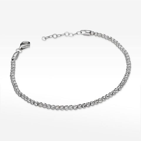 Bransoletka ze złota z koralikami