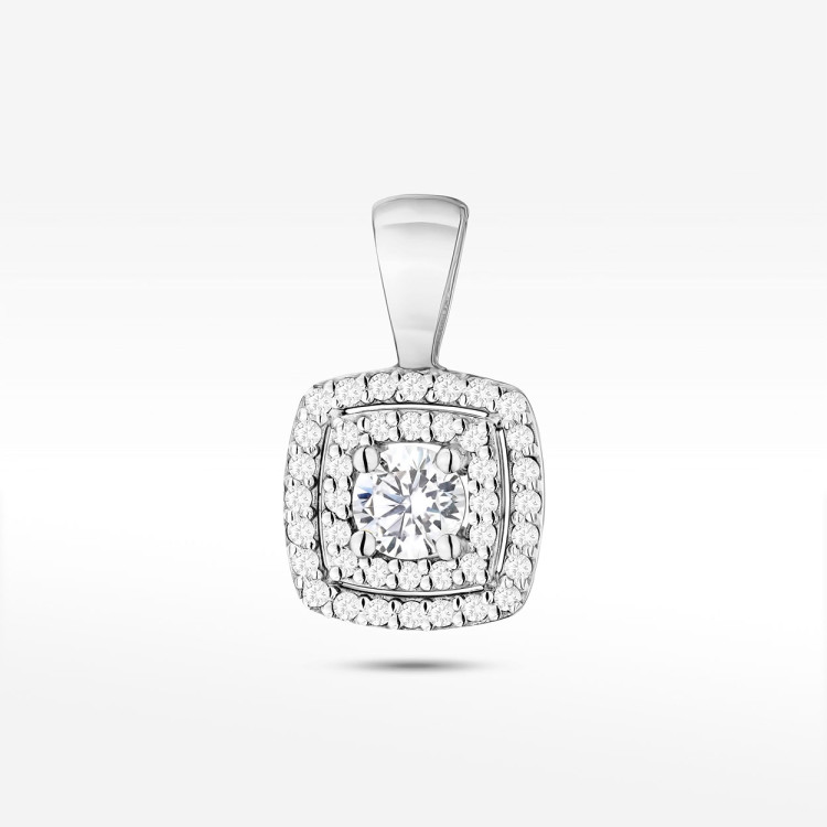 Zawieszka ze złota z diamentami laboratoryjnymi