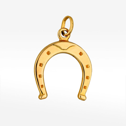 Zawieszka ze złota podkowa