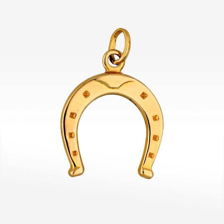 Zawieszka ze złota podkowa
