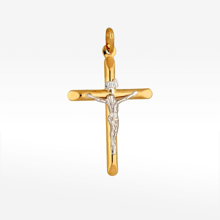 Zawieszka ze złota krzyżyk