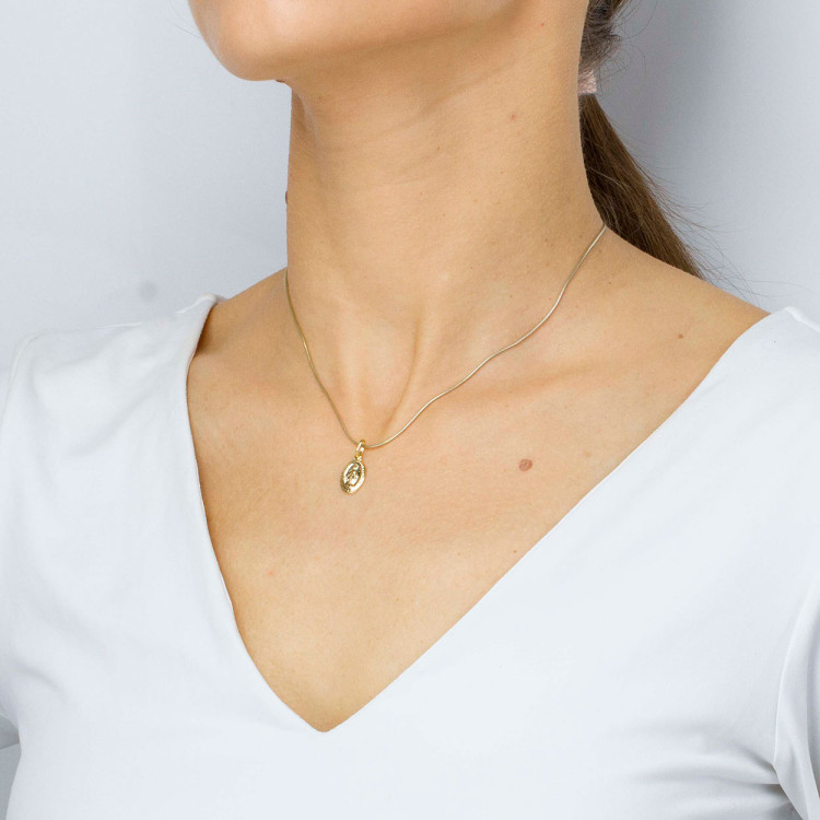 Zawieszka ze złota cudowny medalik