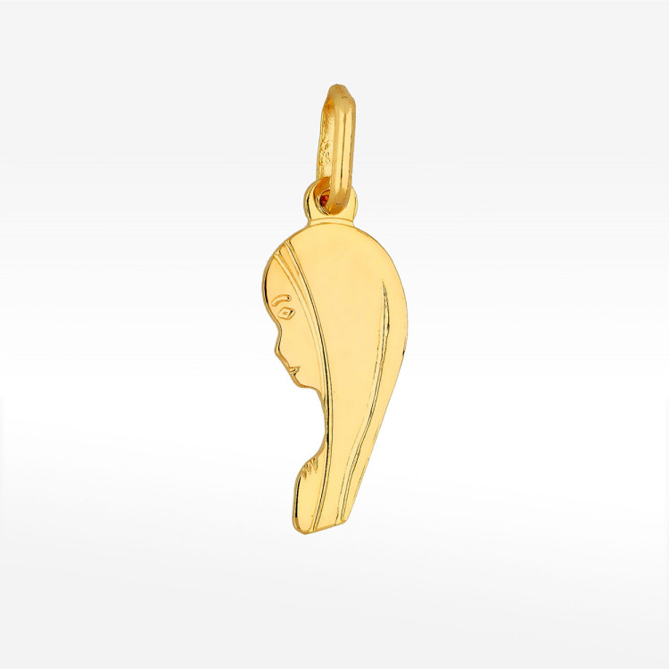 Zawieszka ze złota matka boska