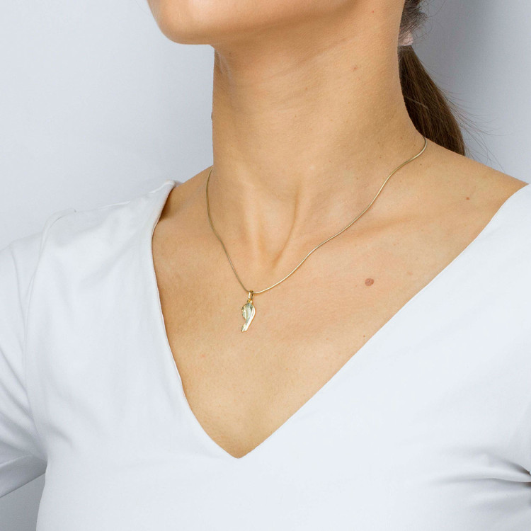 Zawieszka ze złota matka boska