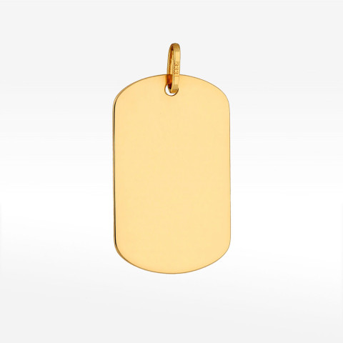 Zawieszka ze złota blaszka