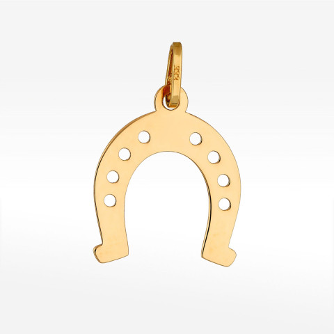 Zawieszka ze złota podkowa