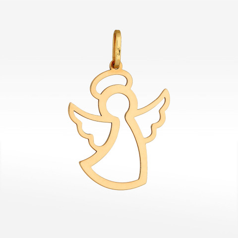 Zawieszka ze złota anioł