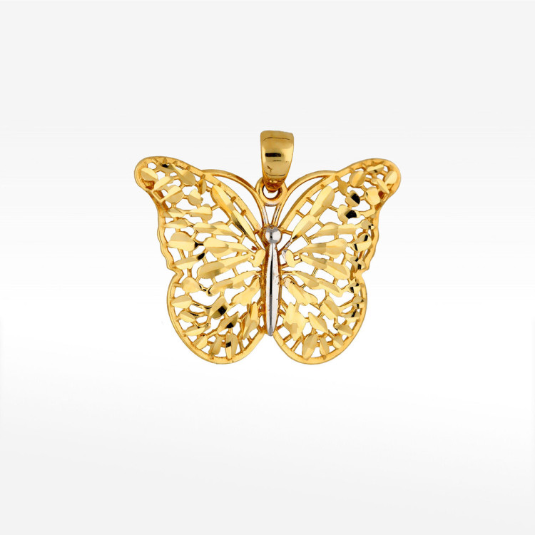 Zawieszka ze złota motyl