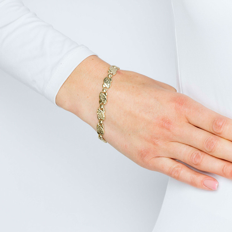 Bransoletka ze złota