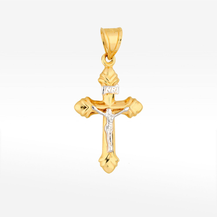 Zawieszka ze złota krzyżyk