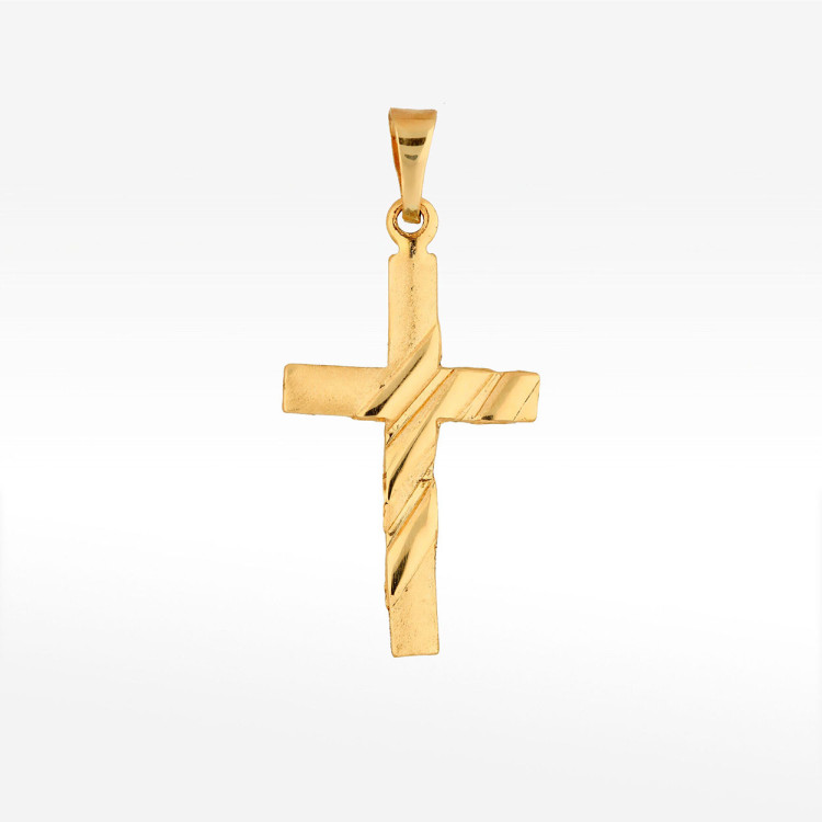 Zawieszka ze złota krzyżyk